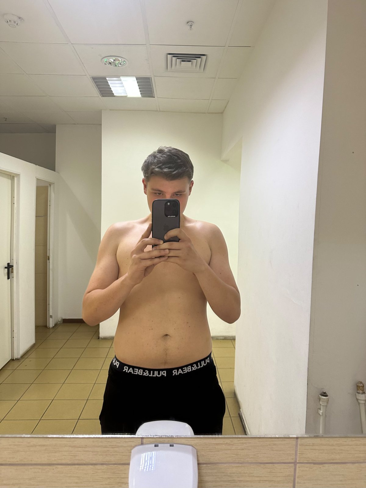 Andrei în vestiar, la început de drum